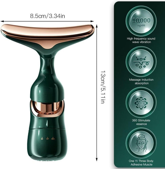 3-in-1 Anti-Wrinkle Facial Massager: Your Secret to Ageless Beauty