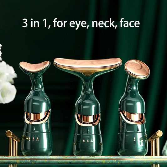 3-in-1 Anti-Wrinkle Facial Massager: Your Secret to Ageless Beauty